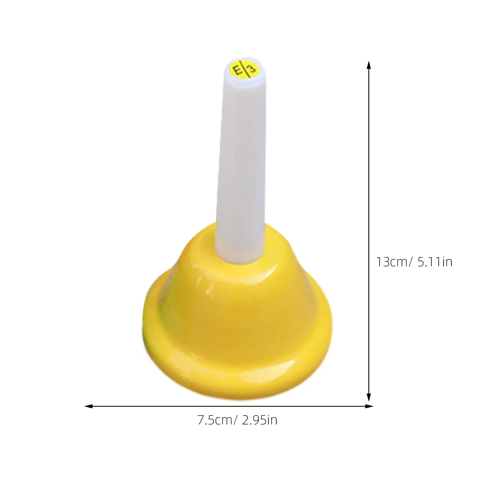 8pcs Bell Musical Instrument for Kids School H bell Bells Percussion Lightweight Easy to Ring Loud Clear Sound Metal Plastic H
8pcs Bell Musical Instrument for Kids School H bell Bells Percussion Lightweight Easy to Ring Loud Clear Sound Metal Plastic H