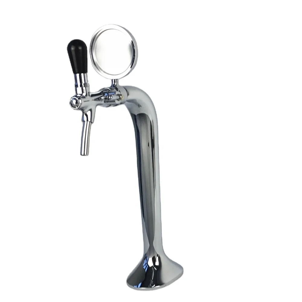 Can Be Installed with a Faucet and a Beer Label Stainless Steel S-shaped Single Hole Wine Column
Can Be Installed with a Faucet and a Beer Label Stainless Steel S-shaped Single Hole Wine Column