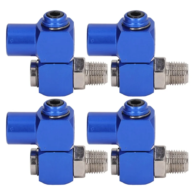 New 1/4In NPT Swiveling Air Fitting Hose Connector 360° Rotating Pneumatic Tool Adapter 150PSI(4Pcs )-AA26
New 1/4In NPT Swiveling Air Fitting Hose Connector 360° Rotating Pneumatic Tool Adapter 150PSI(4Pcs )-AA26