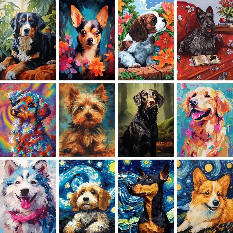 Full Drill 5D Diamond Painting Animal Pets Dog Portrait,Chihuahua Lab Puppy Corgi Mosaic Rhinestone Embroidery Living Room Art
Full Drill 5D Diamond Painting Animal Pets Dog Portrait,Chihuahua Lab Puppy Corgi Mosaic Rhinestone Embroidery Living Room Art