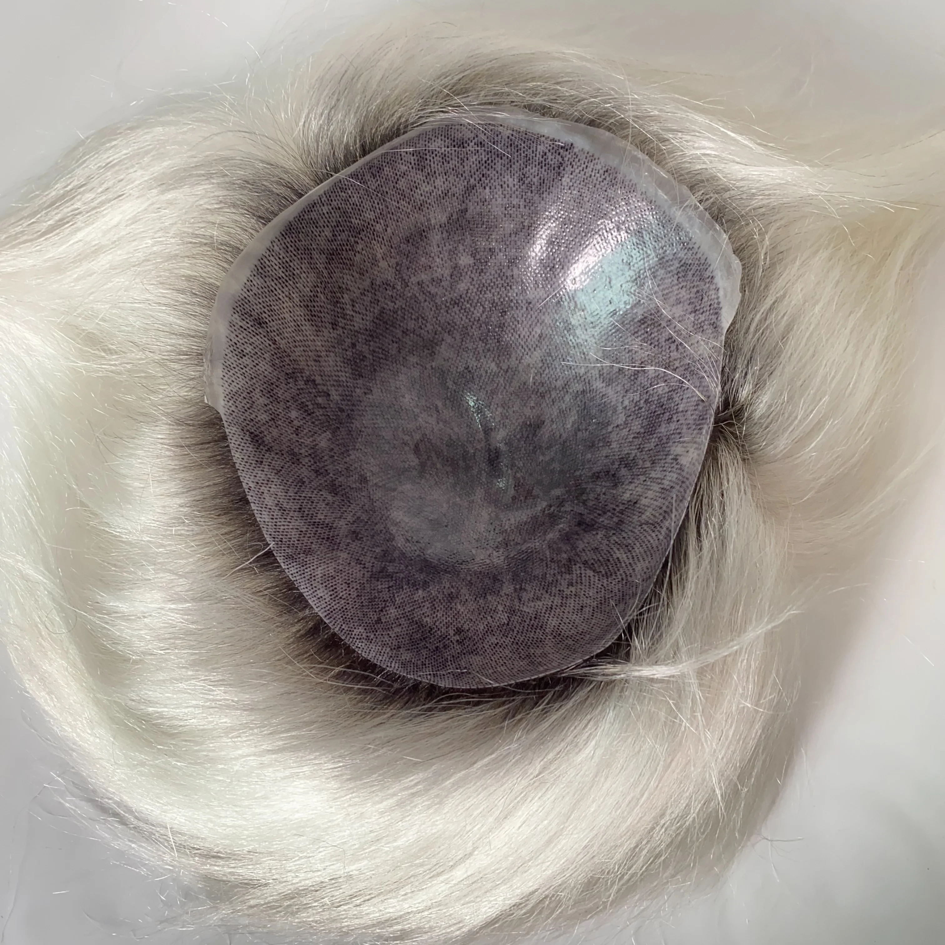 Cheap Price Wholesale #1b Grey Straight Virgin Hair Systems 8x10 Inch 0.06 mm Thin Skin PU Base Toupee for Men Wigs in Stock
Cheap Price Wholesale #1b Grey Straight Virgin Hair Systems 8x10 Inch 0.06 mm Thin Skin PU Base Toupee for Men Wigs in Stock