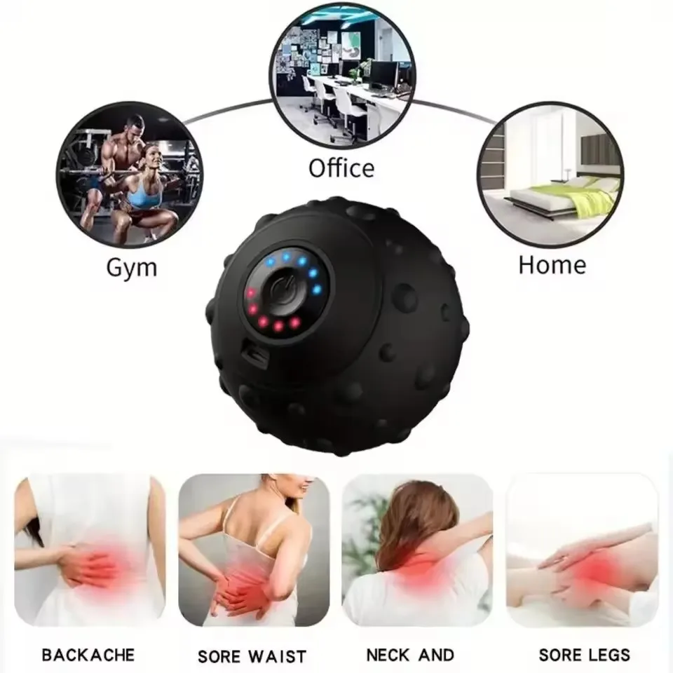 Electric Yoga Vibration Massage Ball Sports Fitness Foot Massage Facial Care Soothing Device Gym Home Training Yoga Massage Ball
Electric Yoga Vibration Massage Ball Sports Fitness Foot Massage Facial Care Soothing Device Gym Home Training Yoga Massage Ball