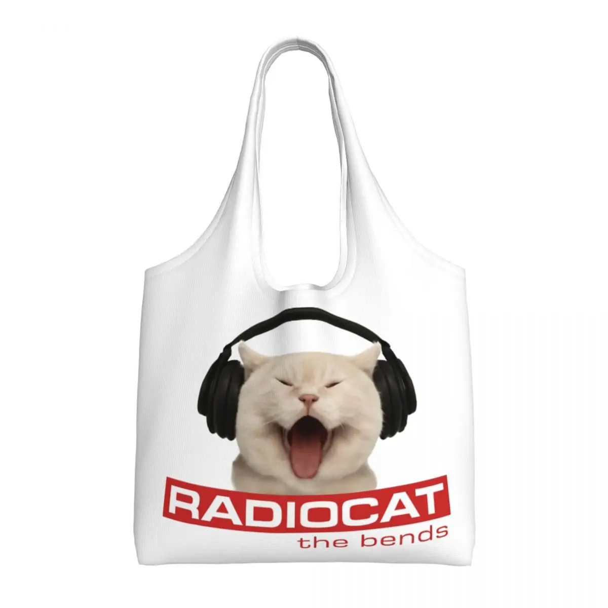 Radiocat The Sound Of Purrs Large Capacity Canvas Tote Bag Single Shoulder Work Commute Bag For Women Eco-Friendly Shopping Bag
Radiocat The Sound Of Purrs Large Capacity Canvas Tote Bag Single Shoulder Work Commute Bag For Women Eco-Friendly Shopping Bag