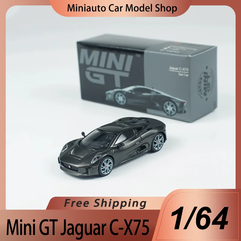 New In Stock Minigt 1:64 Jaguar C-X75 Test Car Alloy Miniature Diecast Model Mgt00997-Ch Black All Carbon Pattern Car Model Toy
New In Stock Minigt 1:64 Jaguar C-X75 Test Car Alloy Miniature Diecast Model Mgt00997-Ch Black All Carbon Pattern Car Model Toy