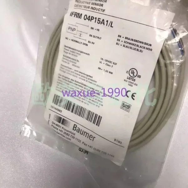 2026 1pcs New Sensor Ifrm 04p15a1l Brand New Original Spot Plc
2026 1pcs New Sensor Ifrm 04p15a1l Brand New Original Spot Plc