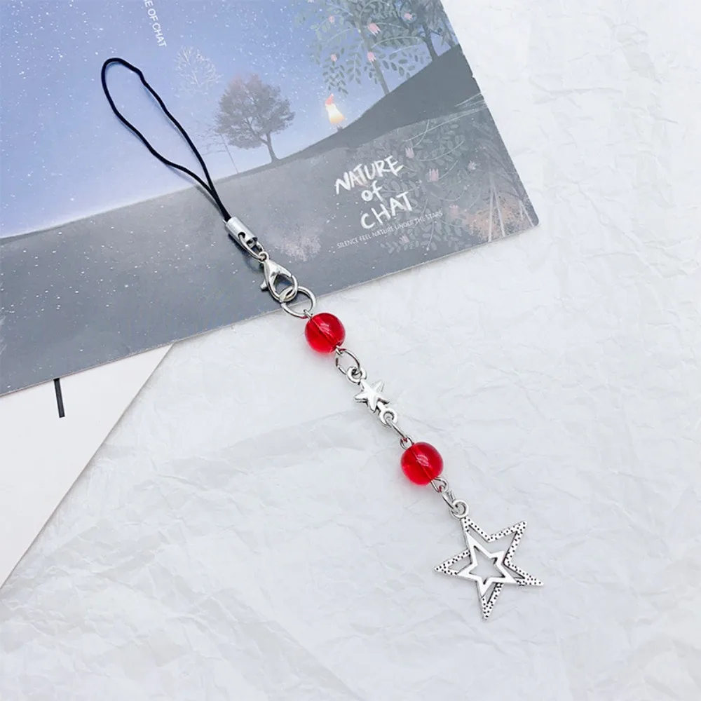 DIY Phone Key Cord Y2K Star Phone Chain Stylish Lanyard Star Y2K Phone Charms Beaded Phone Charm Y2K Key Chain Bag Decoration
DIY Phone Key Cord Y2K Star Phone Chain Stylish Lanyard Star Y2K Phone Charms Beaded Phone Charm Y2K Key Chain Bag Decoration
