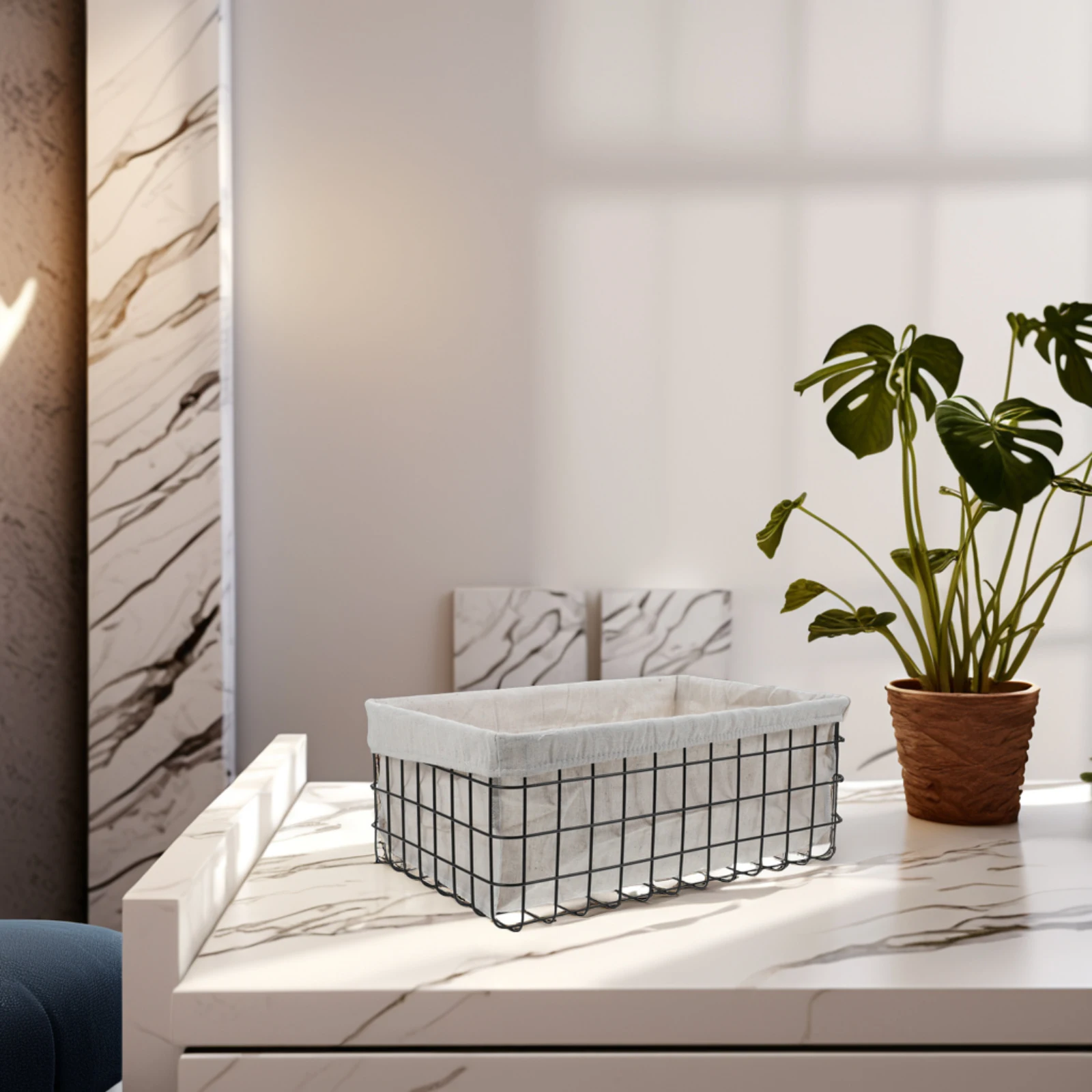 Metal Wire Container Sturdy Iron Material Large Capacity Storage Baskets Makeup Snacks Organizer Bathroom Basket Wire Storage
Metal Wire Container Sturdy Iron Material Large Capacity Storage Baskets Makeup Snacks Organizer Bathroom Basket Wire Storage