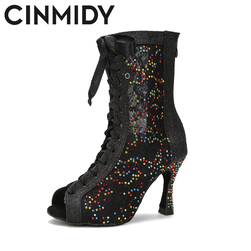 CINMIDY Coloured Rhinestone Latin Dance Shoes Pole Dance Boots Women Sexy Belly Dance Shoes Ballroom Indoor Women Sandals
CINMIDY Coloured Rhinestone Latin Dance Shoes Pole Dance Boots Women Sexy Belly Dance Shoes Ballroom Indoor Women Sandals