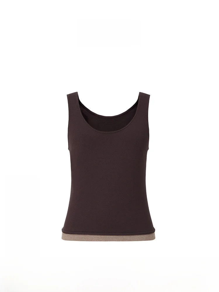 IMM Spring Gen Package Core Yarn Color Block H Type round Neck Sleeveless Vest Women's Fashion Simple Style Commute Style
IMM Spring Gen Package Core Yarn Color Block H Type round Neck Sleeveless Vest Women's Fashion Simple Style Commute Style