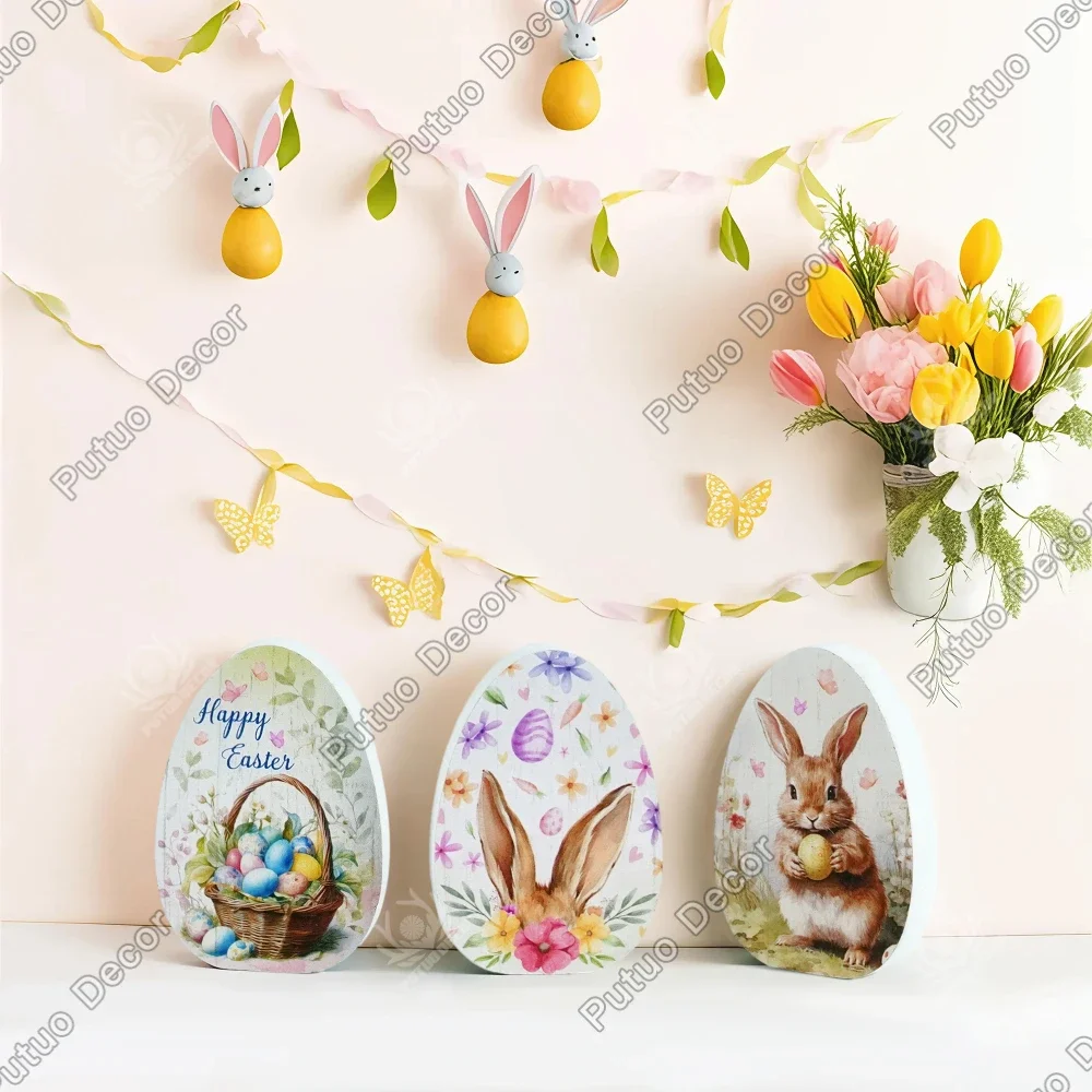 Putuo Decor 3pc Easter Eggs Table Decor, Rabbit Easter Eggs, Desktop Decor for Home Farmhouse Cafe Florist's Shop, Easter Gifts
Putuo Decor 3pc Easter Eggs Table Decor, Rabbit Easter Eggs, Desktop Decor for Home Farmhouse Cafe Florist's Shop, Easter Gifts
