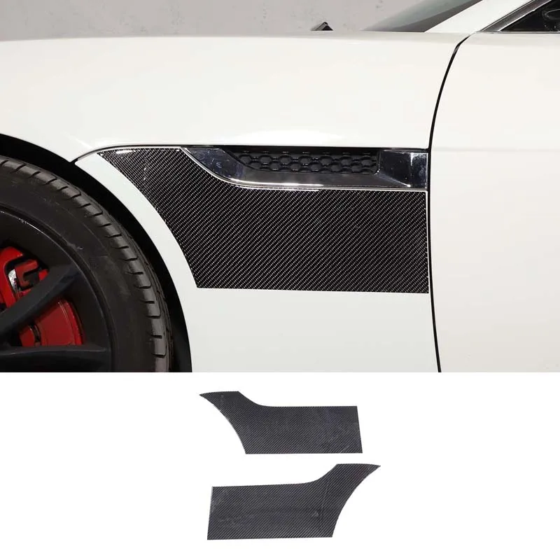 Боковое крыло для Jaguar F-TYPE f типа 2013-2022, автомобильное боковое крыло, декоративная наклейка на вентиляционное отверстие, аксессуары из углеродного волокна, 2 шт.
Боковое крыло для Jaguar F-TYPE f типа 2013-2022, автомобильное боковое крыло, декоративная наклейка на вентиляционное отверстие, аксессуары из углеродного волокна, 2 шт.