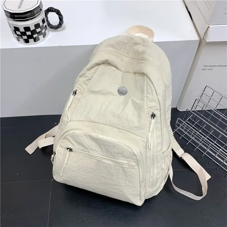 New Pure Color Casual Bapa Multi-ket Commuter Travel Lightweight Nylon Bag for High School College Students
New Pure Color Casual Bapa Multi-ket Commuter Travel Lightweight Nylon Bag for High School College Students