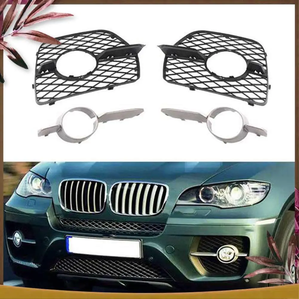 AB59-Front Bumper Fog Light Open Lateral Grille & Cover Trim For BMW X6 E71 E72 Hyb 2008-2014
AB59-Front Bumper Fog Light Open Lateral Grille & Cover Trim For BMW X6 E71 E72 Hyb 2008-2014