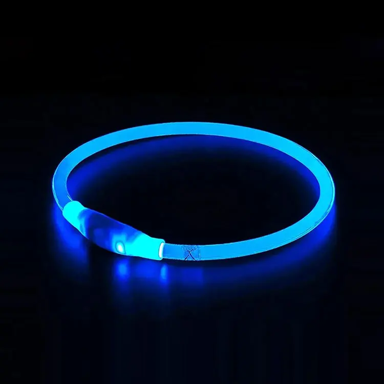 Custom Size Night Safety Adjustable Led Light Pet Cat Dog Collar With USB Charging
Custom Size Night Safety Adjustable Led Light Pet Cat Dog Collar With USB Charging