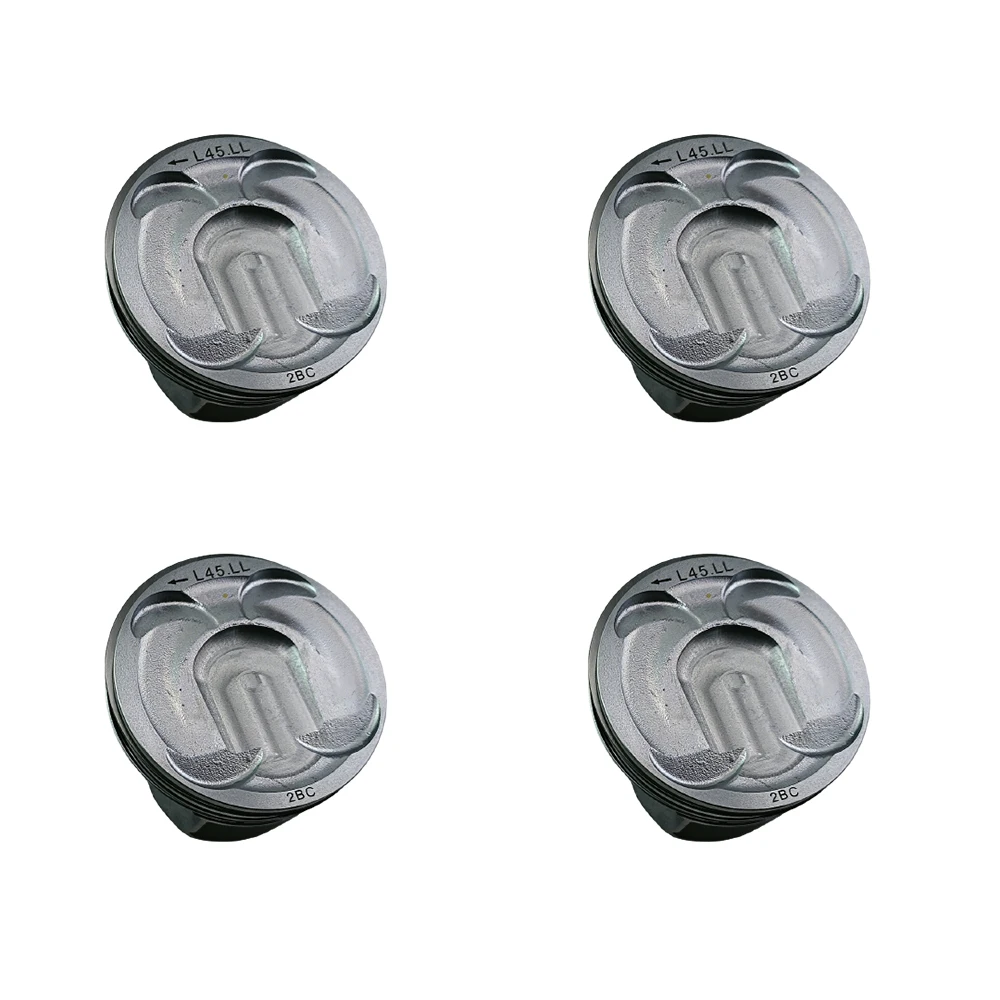 Engine Pistons W Rings Kit For Land Rover Discovery LR2 Range Rover 2.0T 11-14