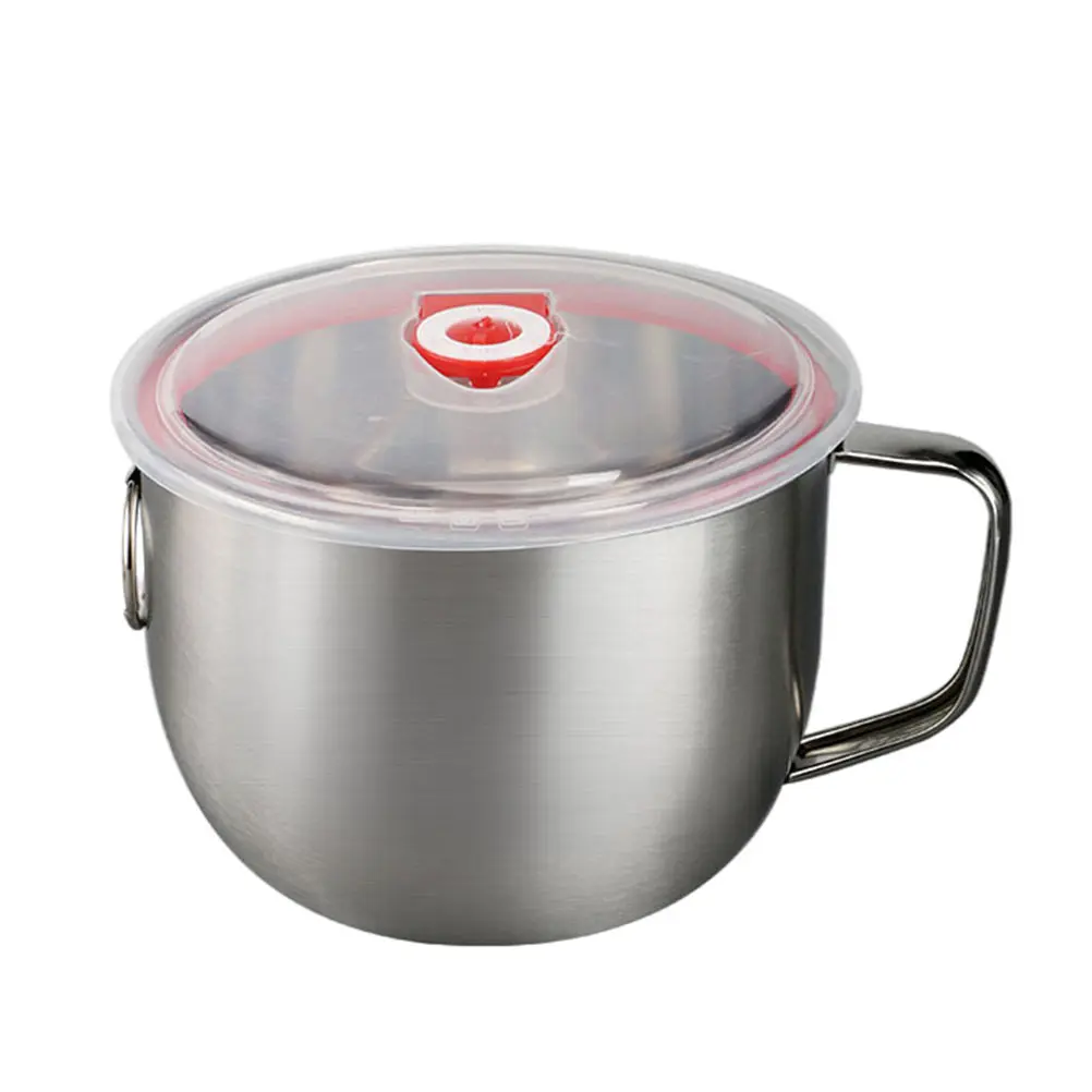Instant Noodle Bowl Stainless Steel PP Material Soup Rice Kitchen Supply Anti scald Food Holder Salad Child
Instant Noodle Bowl Stainless Steel PP Material Soup Rice Kitchen Supply Anti scald Food Holder Salad Child