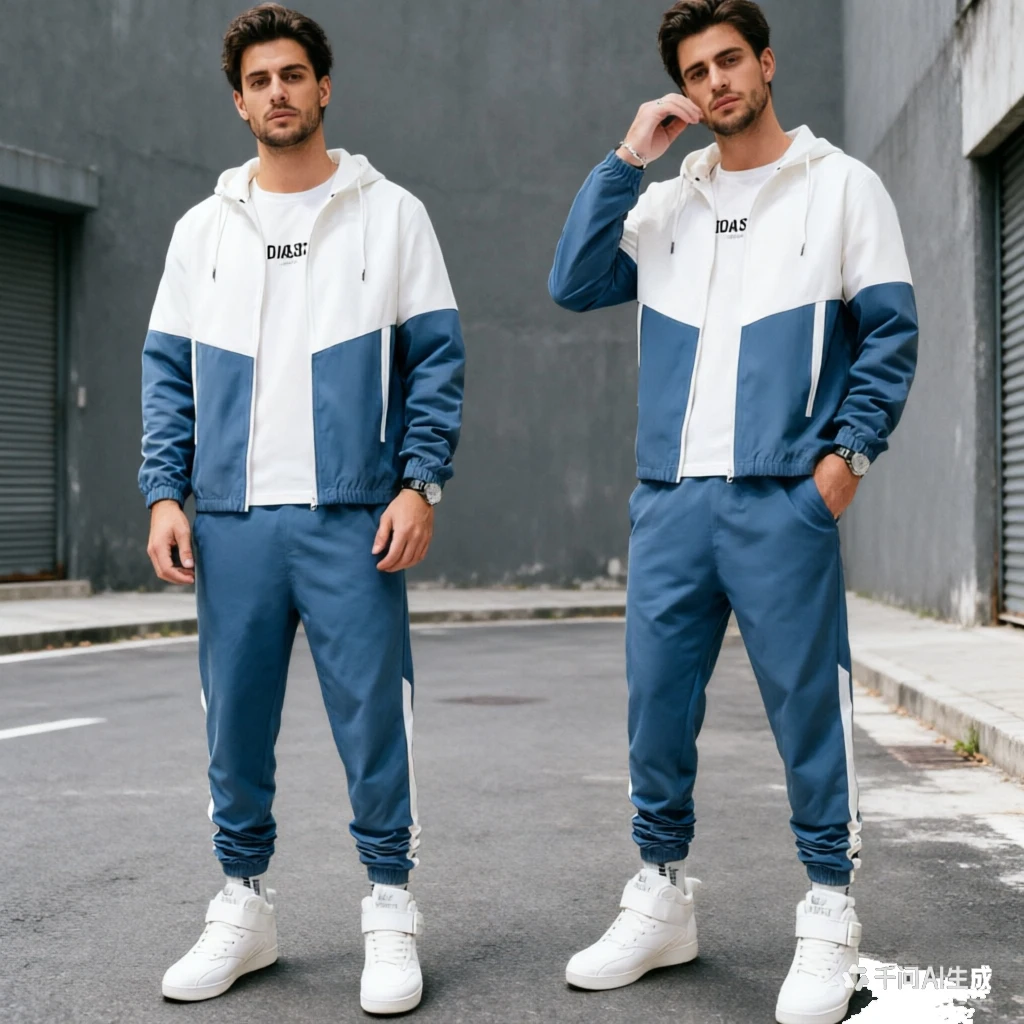 Men Tracksuit Casual Joggers Hooded Sportswear Jackets And Casual Pants Set Two Piece Fashion Casual Sports Set
Men Tracksuit Casual Joggers Hooded Sportswear Jackets And Casual Pants Set Two Piece Fashion Casual Sports Set