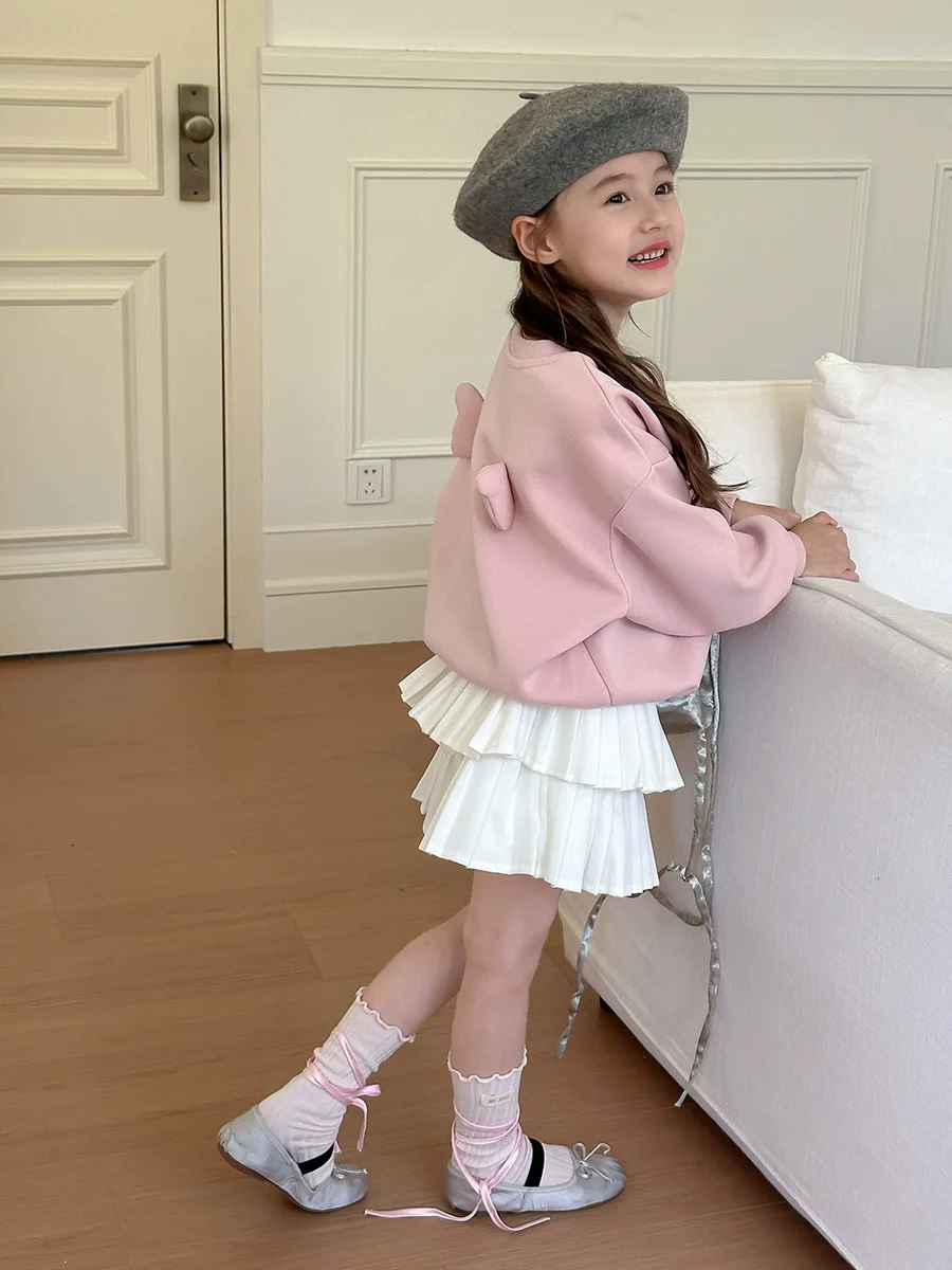 Spring Autumn Baby Girls Cotton Pink Embroidery Alphabet Pullover Sweatshirt Coat Children Jumper School Kids Outfit Tops 1-12Yr
Spring Autumn Baby Girls Cotton Pink Embroidery Alphabet Pullover Sweatshirt Coat Children Jumper School Kids Outfit Tops 1-12Yr