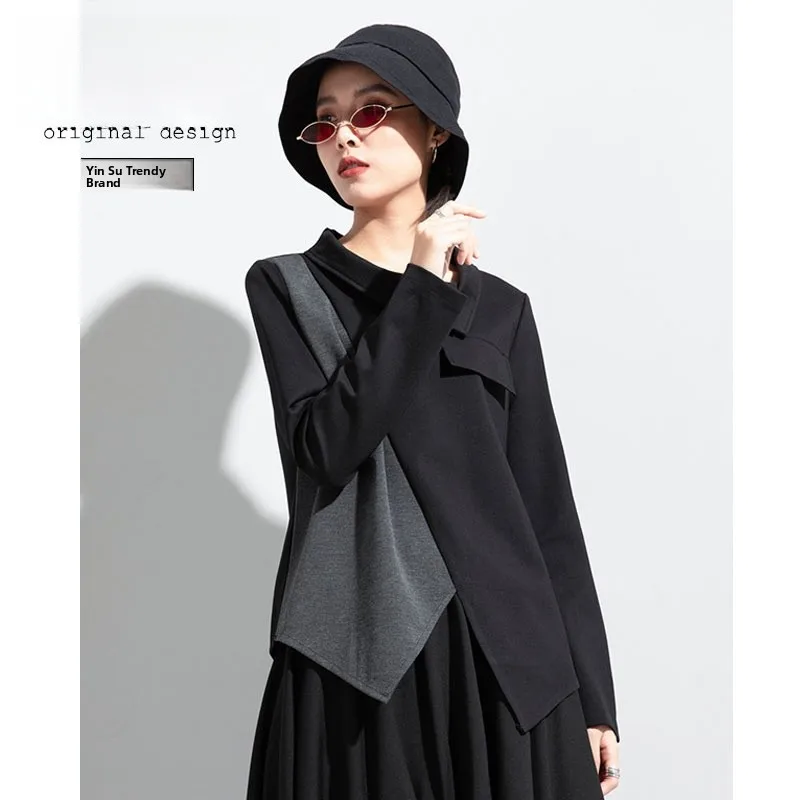 Женский свитшот Color Blo Slim Fit с отложным воротником, весенне-осенний, базовый топ в уличном стиле, из смесового органического хлопка
Женский свитшот Color Blo Slim Fit с отложным воротником, весенне-осенний, базовый топ в уличном стиле, из смесового органического хлопка