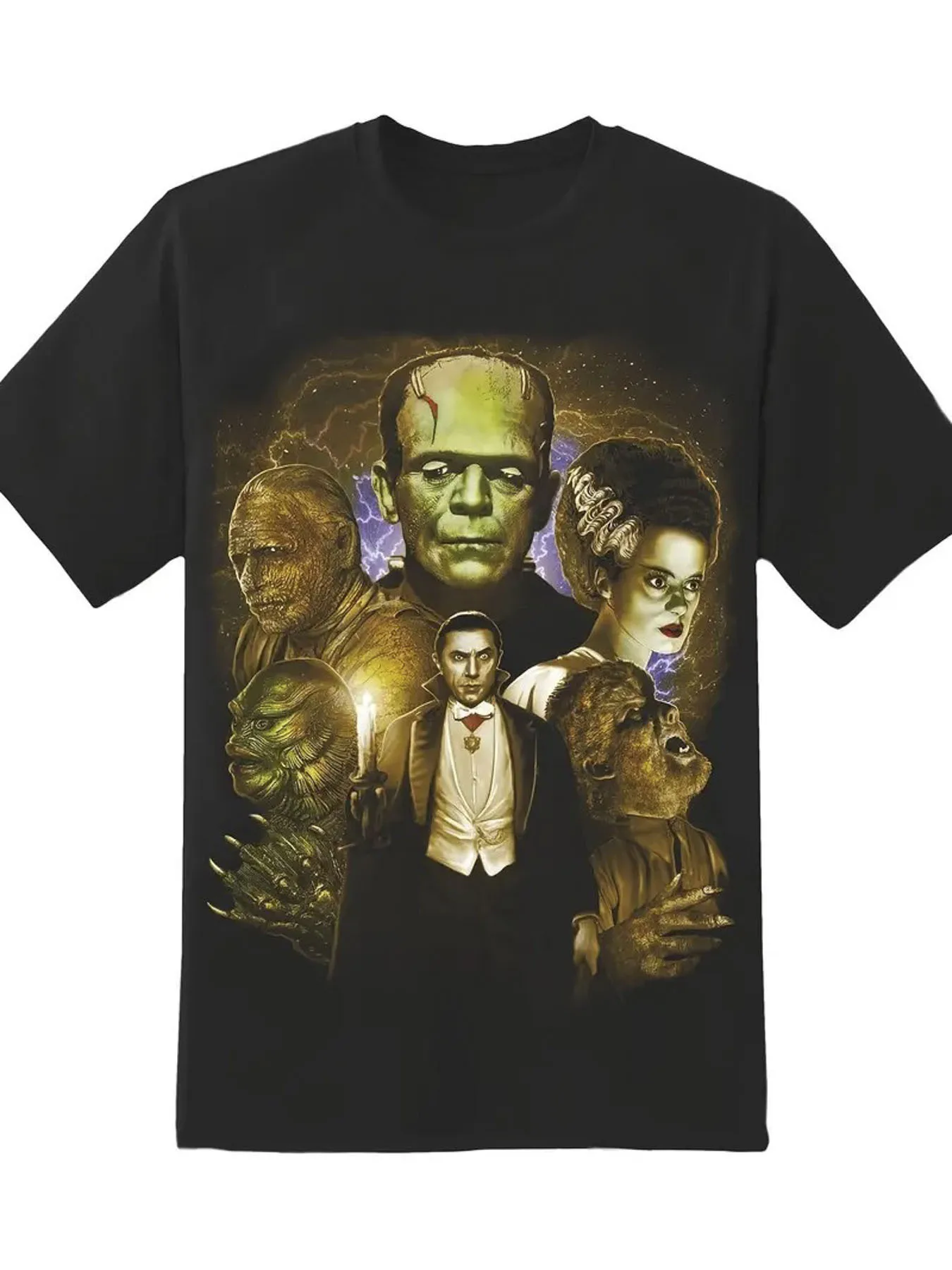 Классическая футболка с рисунком монстра ужасов, черная футболка унисекс с культовыми персонажами как Франкенштейн, Дракула и мама ~ отличный подарок для друзей ~ отличный подарок для семьи
Классическая футболка с рисунком монстра ужасов, черная футболка унисекс с культовыми персонажами как Франкенштейн, Дракула и мама ~ отличный подарок для друзей ~ отличный подарок для семьи