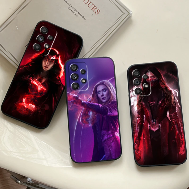 Marvel Scarlet Witch For Samsung A53 A52 A33 A32 A51 A71 A21S A13 A73 A55 A22 A23 A35 A72 A54 A12 5G Black TPU Phone Case
Marvel Scarlet Witch For Samsung A53 A52 A33 A32 A51 A71 A21S A13 A73 A55 A22 A23 A35 A72 A54 A12 5G Black TPU Phone Case