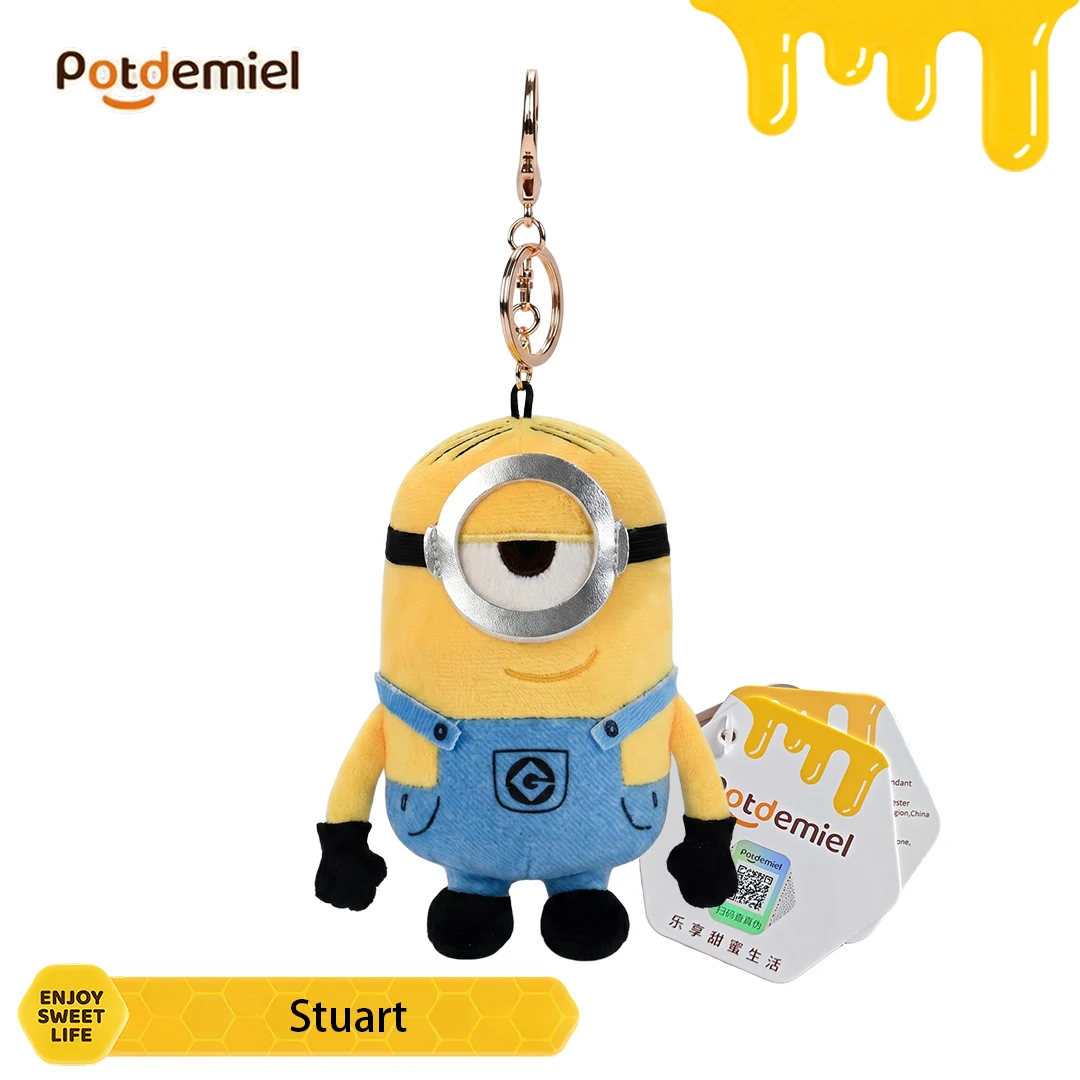 Potdemiel Minions Stuart Plush Handbag Pendant for School Backpack Lively Funny Soft Teens Birthday Gift Party Favor Home Decor
Potdemiel Minions Stuart Plush Handbag Pendant for School Backpack Lively Funny Soft Teens Birthday Gift Party Favor Home Decor