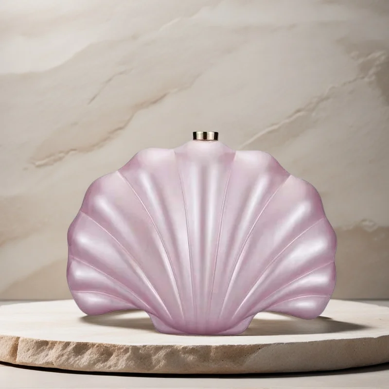 Summer Women Pink Shell Acrylic Box Stones Evening Bags Clutches Female Handbags Wedding Party Minaudiere Purse Purple Wallets
Summer Women Pink Shell Acrylic Box Stones Evening Bags Clutches Female Handbags Wedding Party Minaudiere Purse Purple Wallets