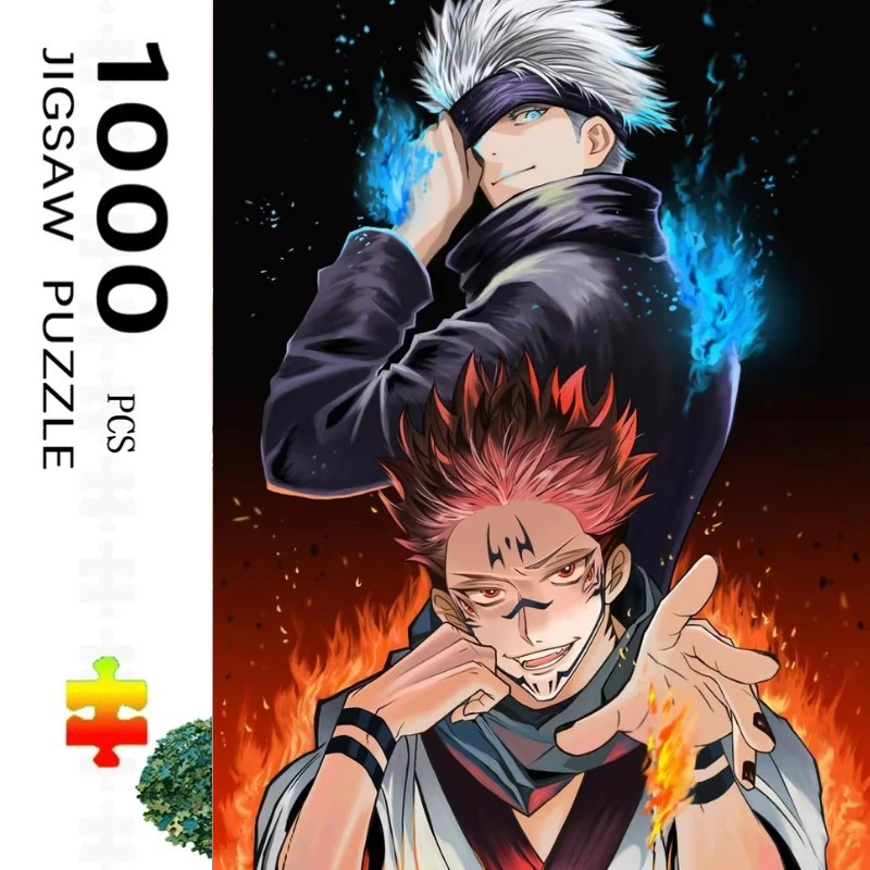 500 PCS Jigsaw Puzzle Jujutsu Kaisen Puzzles, Perfect for DIY Creative Fun with Family,Gift ,teasing Toy
500 PCS Jigsaw Puzzle Jujutsu Kaisen Puzzles, Perfect for DIY Creative Fun with Family,Gift ,teasing Toy