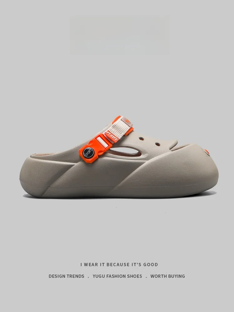Unisex Summer Breathable Sandals Two-Way Wear Beach Shoes Hollow out Design Student Favorite Comfortable EVA Material Sandals
Unisex Summer Breathable Sandals Two-Way Wear Beach Shoes Hollow out Design Student Favorite Comfortable EVA Material Sandals