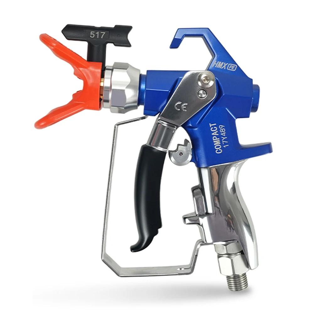 3600PSI Airless Paint Sprayer Gun with Guard Sensor Light 2-Finger Trigger Professional Contractors Airless Spraying Tool
3600PSI Airless Paint Sprayer Gun with Guard Sensor Light 2-Finger Trigger Professional Contractors Airless Spraying Tool