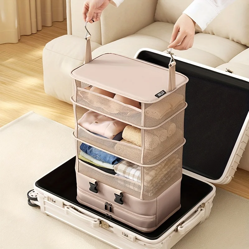 Складная сумка для хранения, многослойный подвесной органайзер, дорожный шкаф, тканевый органайзер, сумка для хранения на молнии
Складная сумка для хранения, многослойный подвесной органайзер, дорожный шкаф, тканевый органайзер, сумка для хранения на молнии