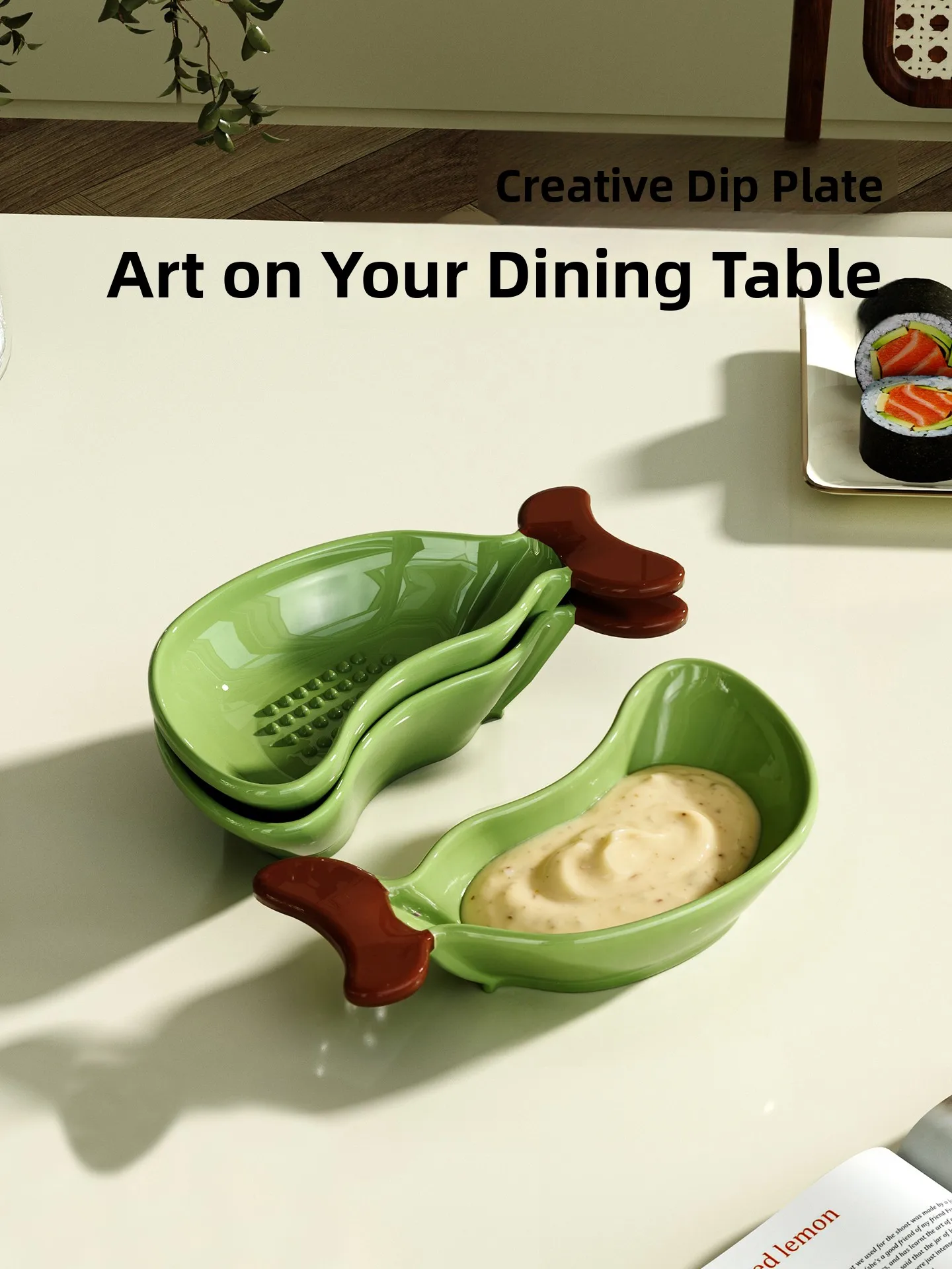 Banana Ceramic Sauce Dish for Hot Pot And Barbecue Seasoning Grinding Plate Cute Chopstick Holder Home Use Dining Tableware
Banana Ceramic Sauce Dish for Hot Pot And Barbecue Seasoning Grinding Plate Cute Chopstick Holder Home Use Dining Tableware