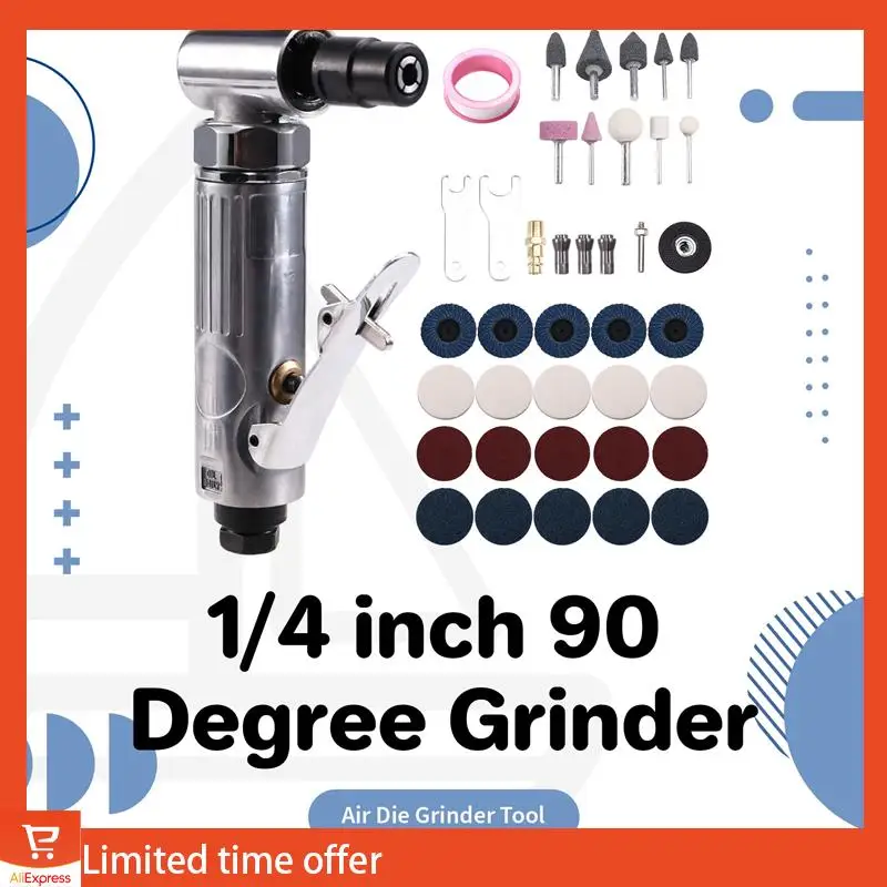 Fresh High-Performance 1/4 Inch Micro-Air Die Grinder Kit, 90 Degree Polisher With Sanding Discs For Engraving Projects
Fresh High-Performance 1/4 Inch Micro-Air Die Grinder Kit, 90 Degree Polisher With Sanding Discs For Engraving Projects