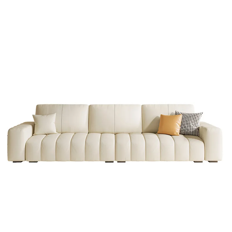 Piano keys leather sofa square, Italian minimalism, living room, small apartment, tofu block
Piano keys leather sofa square, Italian minimalism, living room, small apartment, tofu block