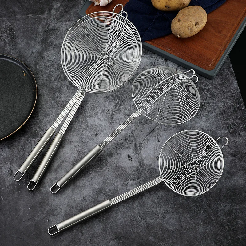 Daoqi stainless steel colander kitchen multi-purpose line leakage hot pot fried noodles dumplings with hook fishing fence
Daoqi stainless steel colander kitchen multi-purpose line leakage hot pot fried noodles dumplings with hook fishing fence