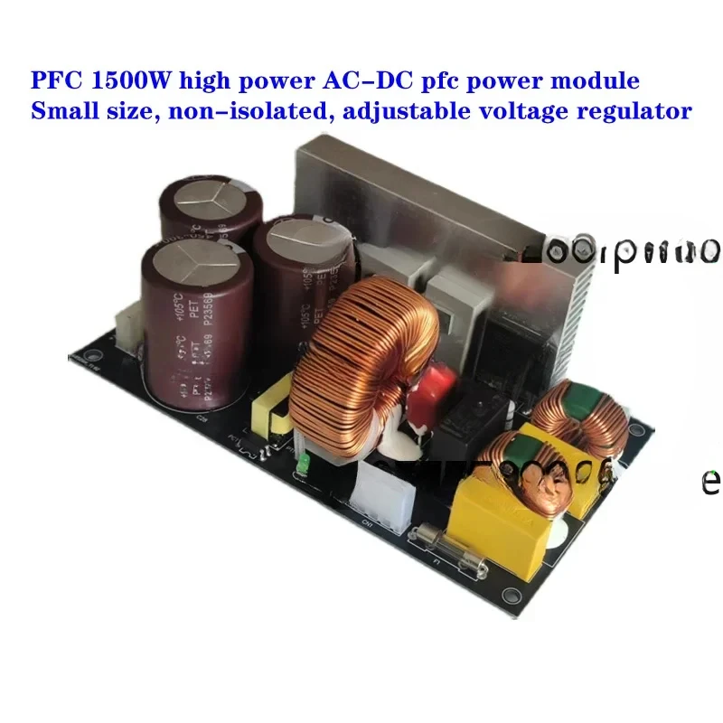 PFC 1500W high-power AC-DC pfc power module, non-isolated, adjustable voltage regulator, efficiency: above 0.95
PFC 1500W high-power AC-DC pfc power module, non-isolated, adjustable voltage regulator, efficiency: above 0.95
