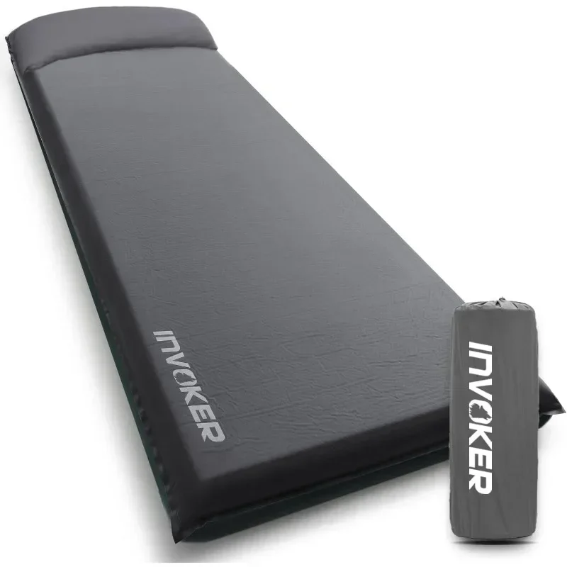 INVOKER Camping Sleeping Pad Memory Foam Self Inflating Sleeping Pad Camping Mat for Tent Backpacking Traveling Hiking
INVOKER Camping Sleeping Pad Memory Foam Self Inflating Sleeping Pad Camping Mat for Tent Backpacking Traveling Hiking