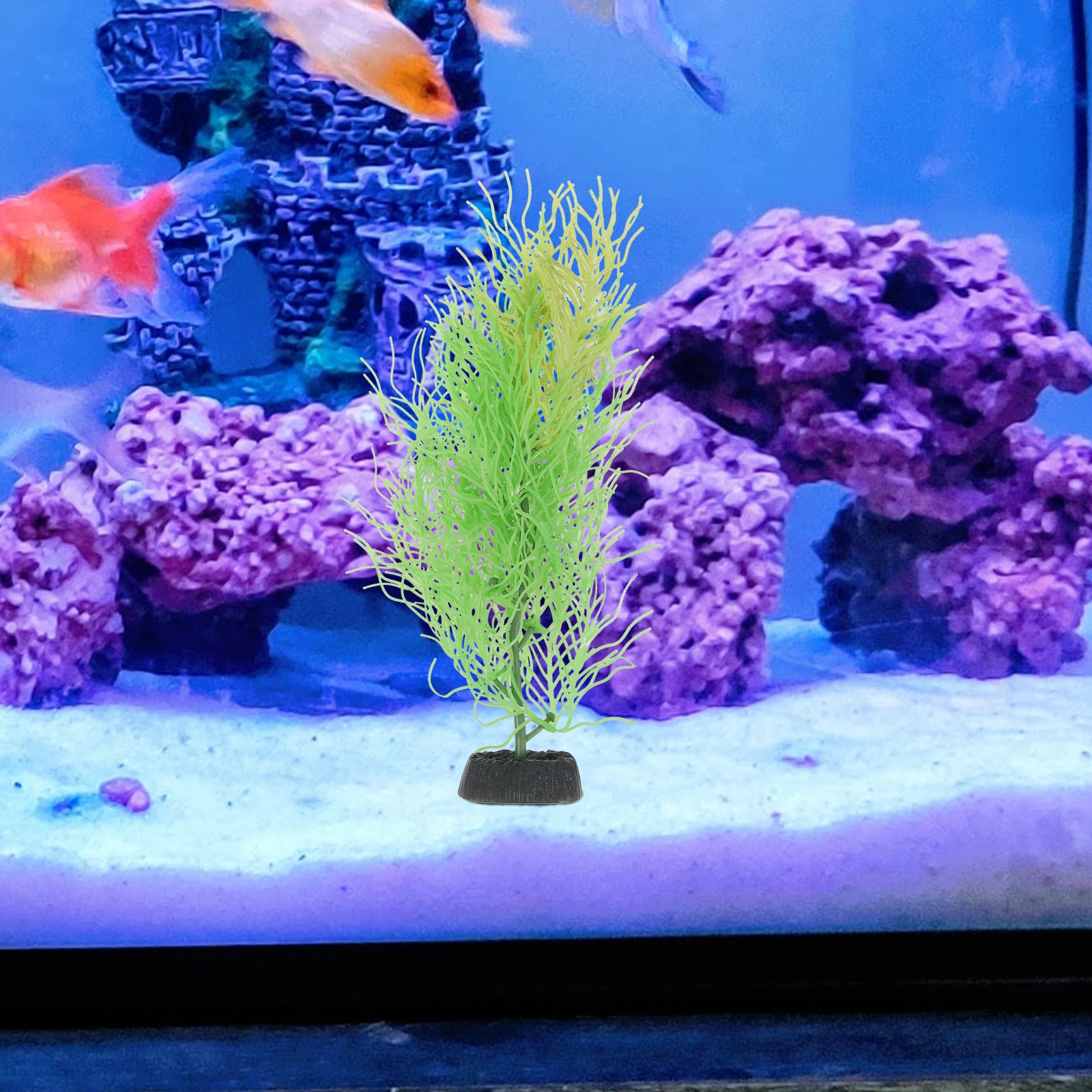 Simulation Hornwort Plants Decorations for Fish Tank Light Green Aquarium Plant Fake Aquatic Decor Artificial Pet Supplies
Simulation Hornwort Plants Decorations for Fish Tank Light Green Aquarium Plant Fake Aquatic Decor Artificial Pet Supplies