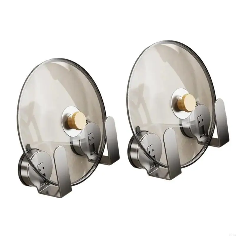 2Pieces Practical Pot Lid Holders Set Strong Adhesive and Sturdy Materials for Space Saving Optimization In Any Room
2Pieces Practical Pot Lid Holders Set Strong Adhesive and Sturdy Materials for Space Saving Optimization In Any Room