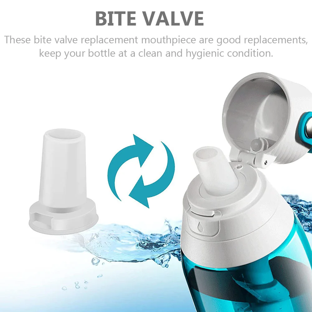 2pcs Water Bottle Nozzle Accessories White Silicone Bite Valve Replacement Spouts Mouthpiece Water Bottle Parts Hygienic
2pcs Water Bottle Nozzle Accessories White Silicone Bite Valve Replacement Spouts Mouthpiece Water Bottle Parts Hygienic