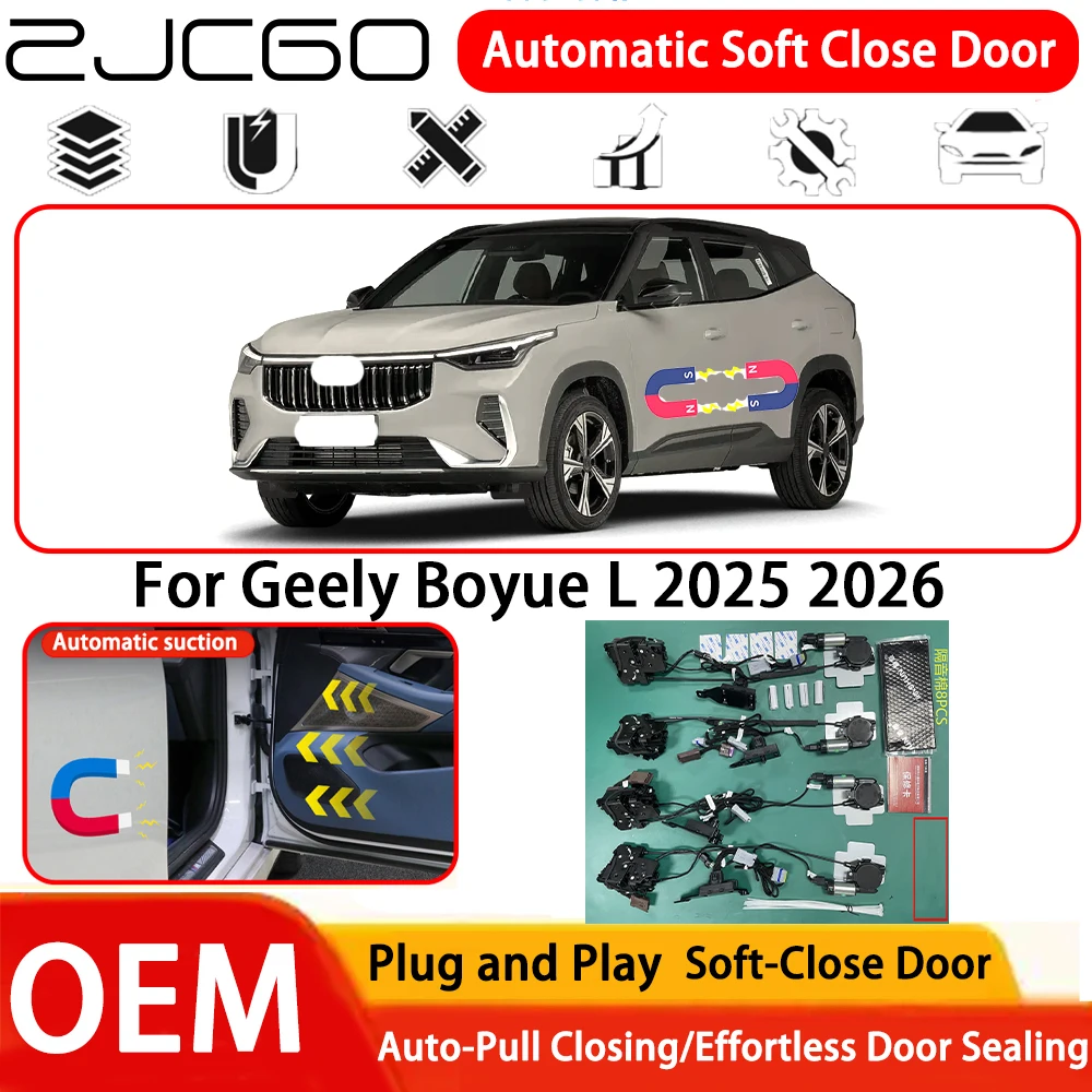 for Geely Boyue L 2025 2026 Car OEM Plug and Play Automatic Electric Soft Close Door Comfort Closing System
for Geely Boyue L 2025 2026 Car OEM Plug and Play Automatic Electric Soft Close Door Comfort Closing System