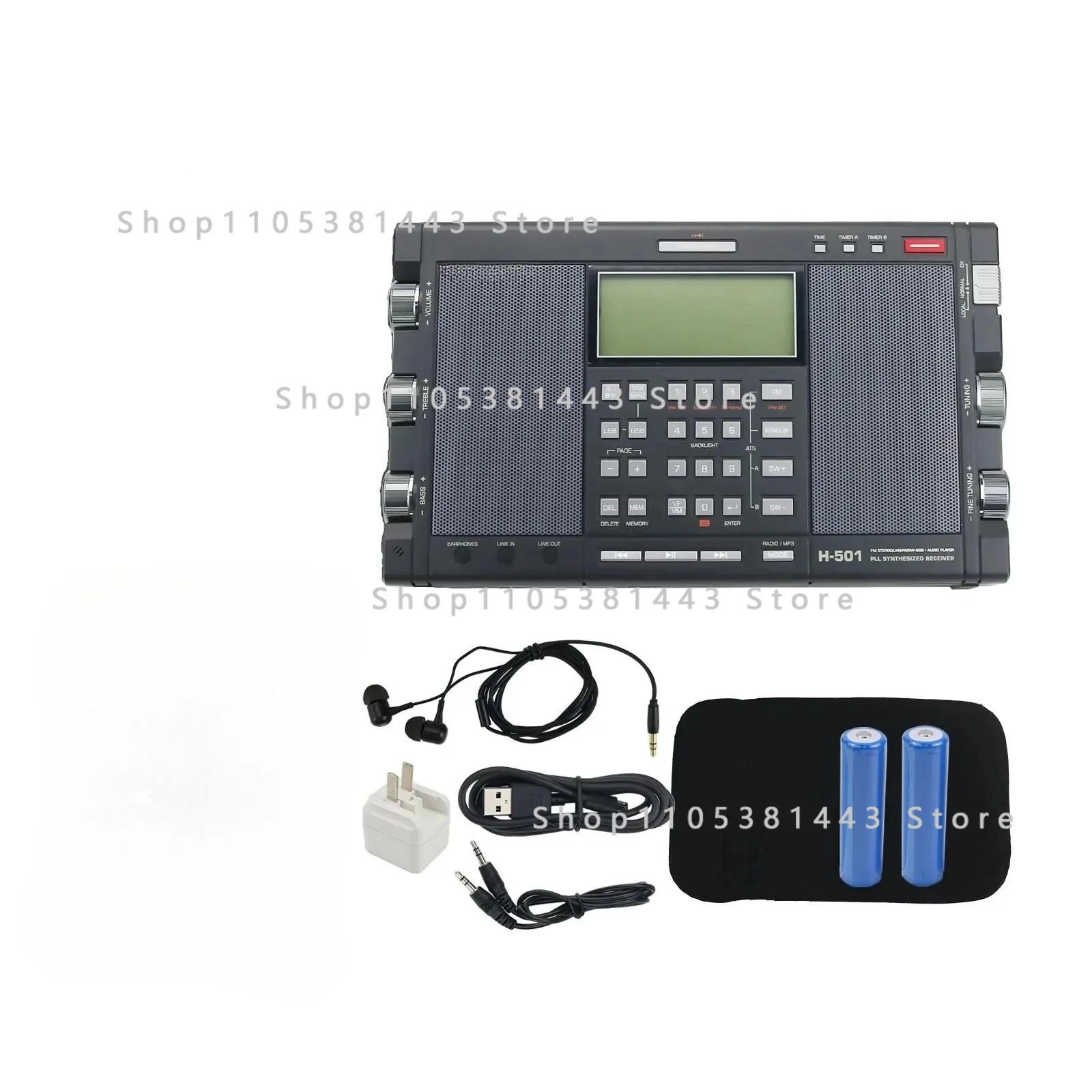 H-501 Portable Stereo Radio Full Band FM SSB Radio Receiver Dual-Horn Speaker With Radio Music Player H501
H-501 Portable Stereo Radio Full Band FM SSB Radio Receiver Dual-Horn Speaker With Radio Music Player H501