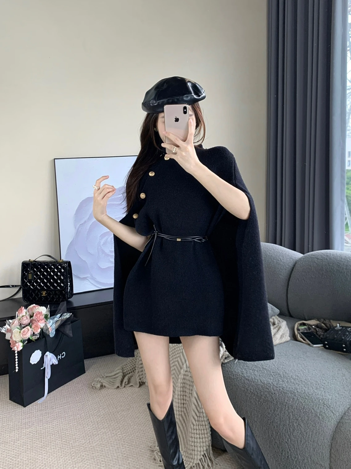 Ele Autumn Winter Long Sve Wrap Coat Celebri Sle Light Maturi Faionable Cowl Ne Design Outerwear Coat
Ele Autumn Winter Long Sve Wrap Coat Celebri Sle Light Maturi Faionable Cowl Ne Design Outerwear Coat