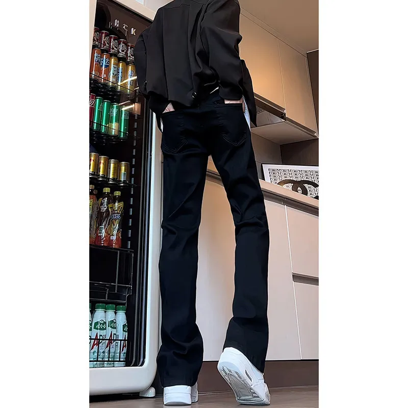 High Waist Slim Fit Jeans Men's Bla Knife Faionable Straight Leg Cotton Polyester Blend Wear Resistant Long Trousers
High Waist Slim Fit Jeans Men's Bla Knife Faionable Straight Leg Cotton Polyester Blend Wear Resistant Long Trousers