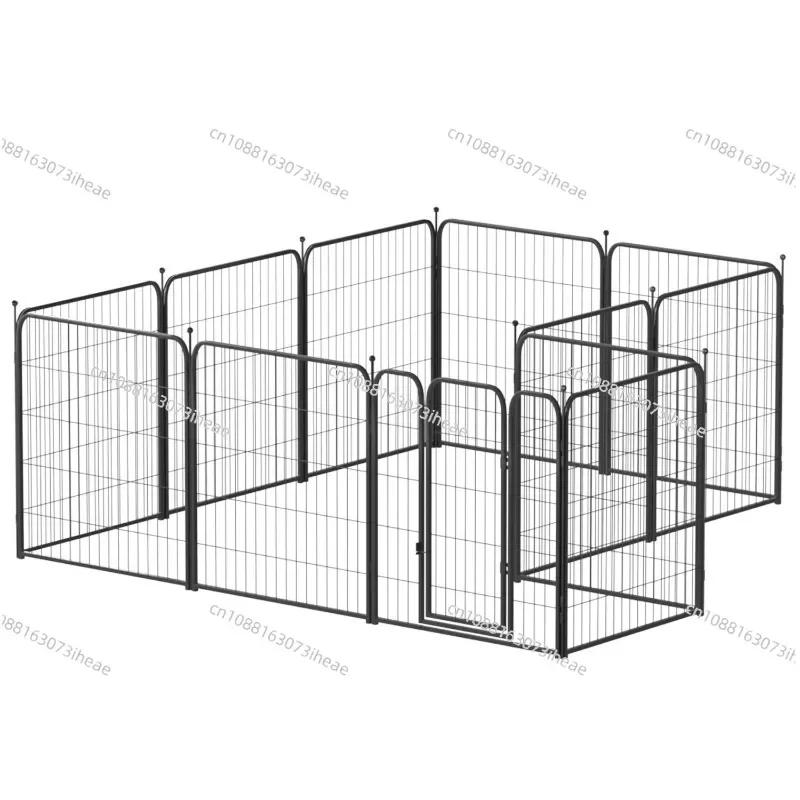 Metal Dog Playpen with Door - Outdoor Pet Fence for Small/Medium Animals (Includes Isolation Gate)
Metal Dog Playpen with Door - Outdoor Pet Fence for Small/Medium Animals (Includes Isolation Gate)