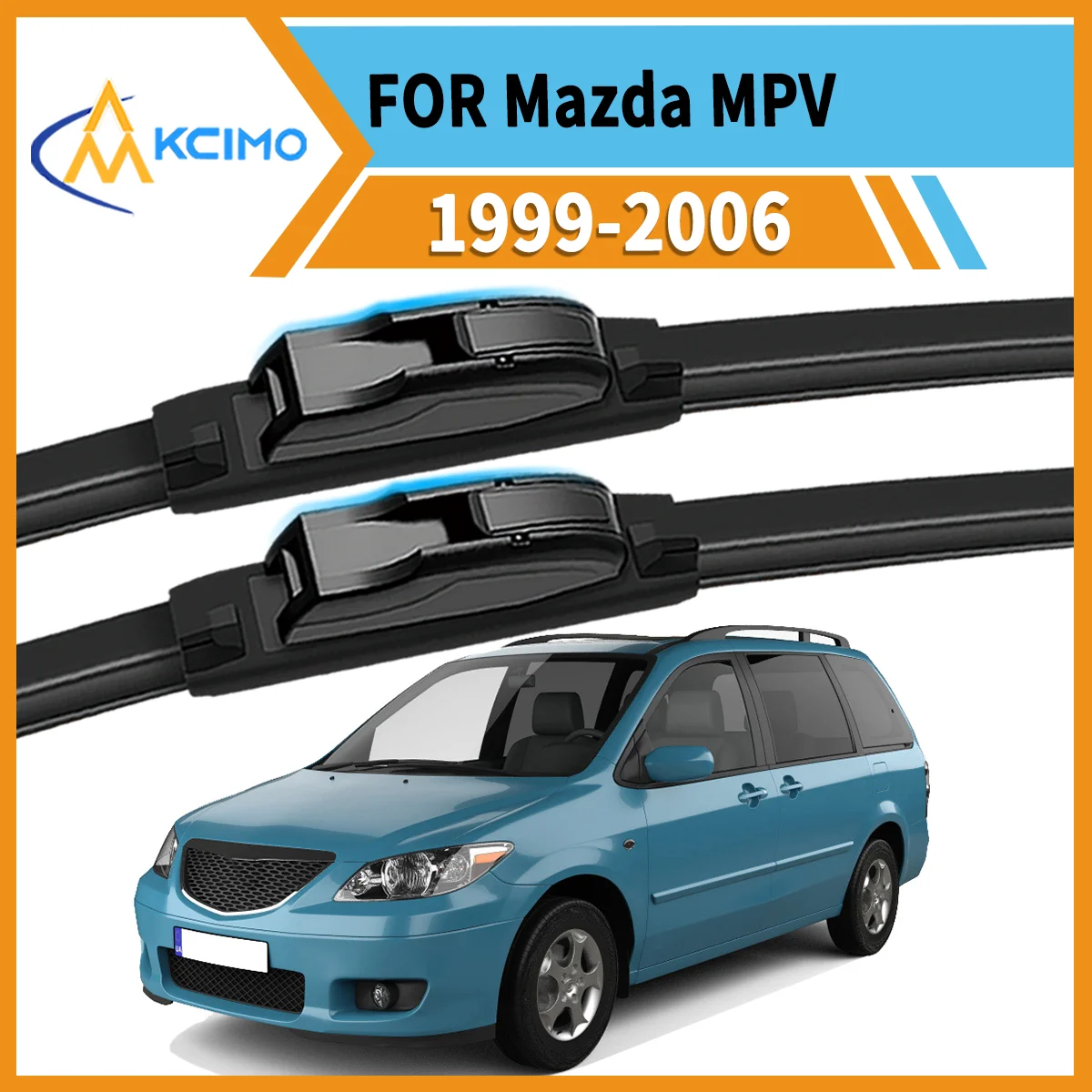 Upgrade Your Visibility 2 Front Wiper Blades for Mazda MPV LW 1999-2006 All-Season Performance Crystal Clear View Safe Driving
Upgrade Your Visibility 2 Front Wiper Blades for Mazda MPV LW 1999-2006 All-Season Performance Crystal Clear View Safe Driving