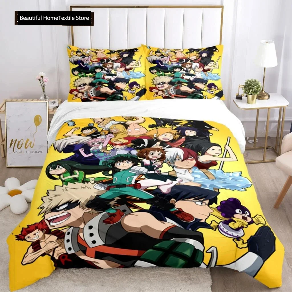 My Hero Anime Print Bedding Set Boys Girls Twin Queen Size Duvet Cover Pillowcase Bed Boys Adult Fashion Home Textileextile
My Hero Anime Print Bedding Set Boys Girls Twin Queen Size Duvet Cover Pillowcase Bed Boys Adult Fashion Home Textileextile