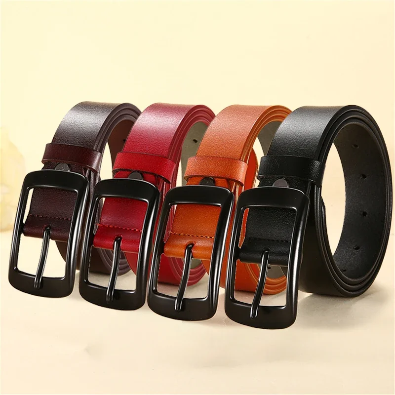 Alloy Buckle Belt, Women's Jeans, Retro, Simple And Versatile, Cowhide Needle Buckle, Korean Belt, Women's Decoration, Young And
Alloy Buckle Belt, Women's Jeans, Retro, Simple And Versatile, Cowhide Needle Buckle, Korean Belt, Women's Decoration, Young And