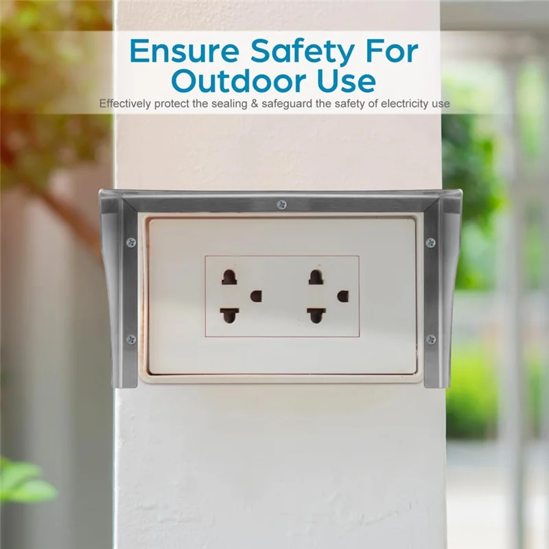 B27B Stainless Steel Protection Rain Waterproof Metal Cover Door Lock Cover Forcontrol Machine System Reader Doorbell Socket Cov
B27B Stainless Steel Protection Rain Waterproof Metal Cover Door Lock Cover Forcontrol Machine System Reader Doorbell Socket Cov