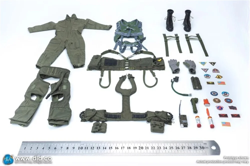 For Sale 1/6 DID E60081 American US. Pilot Dress Suit Bodysuit Pant Chest Model Vest Shoe Boot Medals Accessories For 12" Figure
For Sale 1/6 DID E60081 American US. Pilot Dress Suit Bodysuit Pant Chest Model Vest Shoe Boot Medals Accessories For 12" Figure